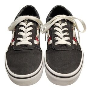 Vans Old Skool Missy Platform Sneakers Youth 3 Multi Embroidered Floral 500714